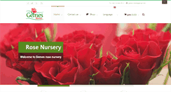 Desktop Screenshot of gemes-roses.com
