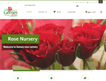 Tablet Screenshot of gemes-roses.com